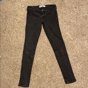 Hollister Super Skinny Black Jeans